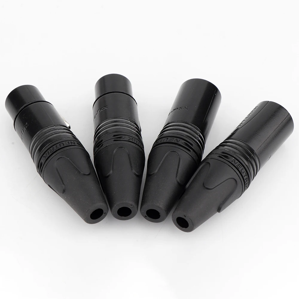 NEUTRIK 3 Pin XLR Connector Adapter NC3MXX NC3FXX 3Pin XLR Male/Female Connector XLR DIY Plug