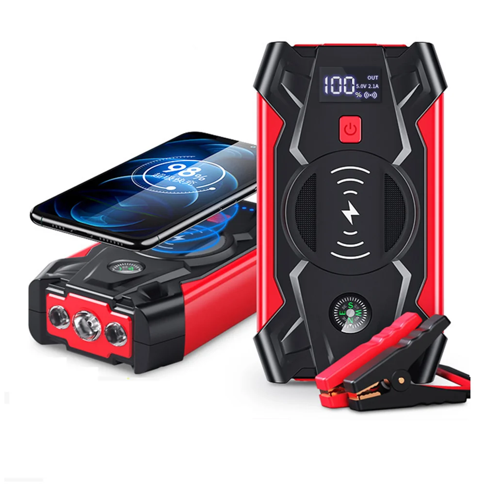 1200A High Capacity 39800mAh 12V Jump Starter Portable Starting Device Power Bank Car Charger For Car Battery Booster