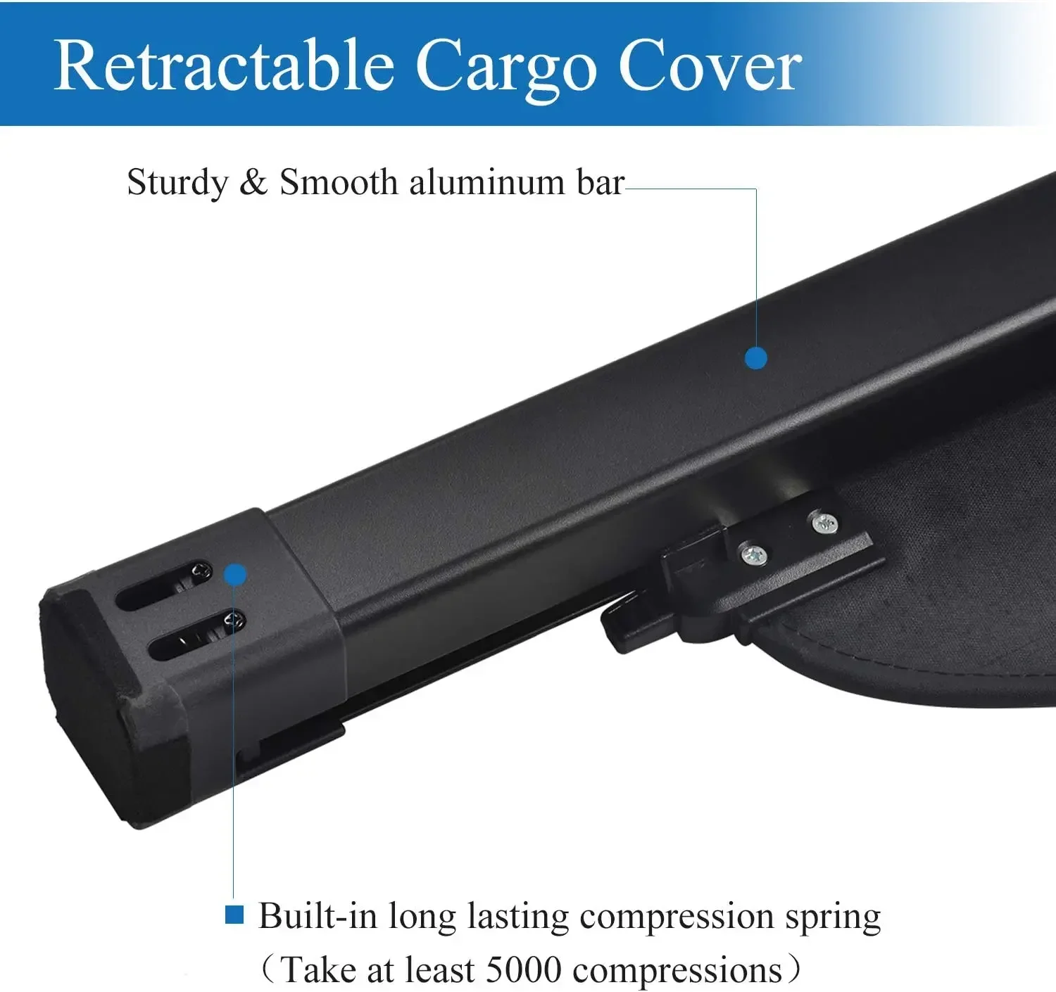 For VW Volkswagen Tiguan L AD BW MK2 2017~2023 Rear Trunk Cargo Covers Curtain Security Privacy Luggage Shield Shade Accessories