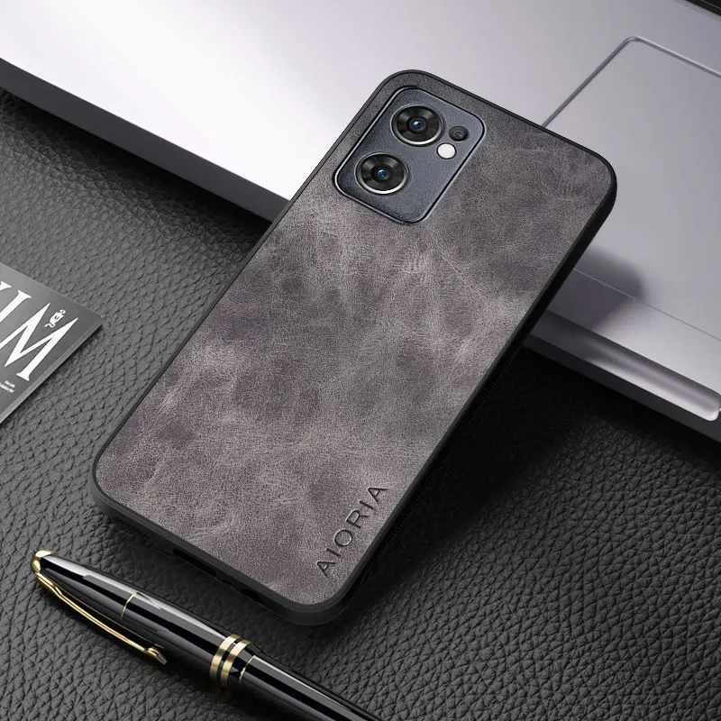 Reno ddmysmile Oppo Case For 7 Pro PU Leather Skin Cover For Reno 6 Pro Plus Case Smile