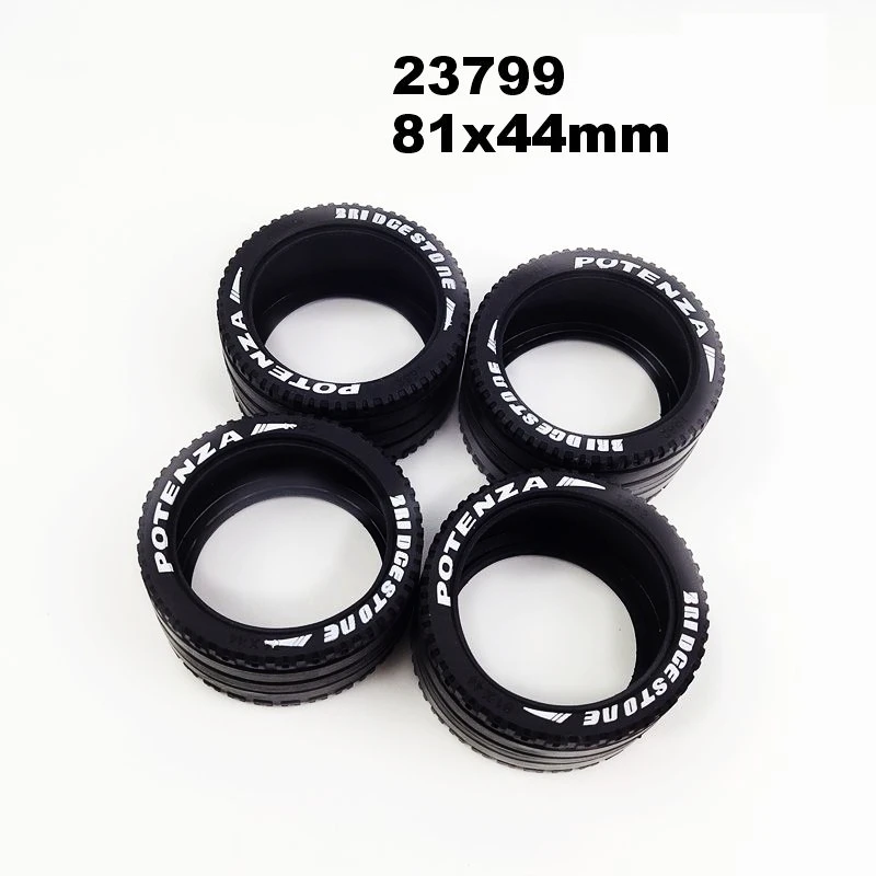 4 Tyre 23799 MichelinN Pzero0 Compatible With Lego CADA Car MOC 42083 42115 42056 42143 Building Technology Accessories Blocks