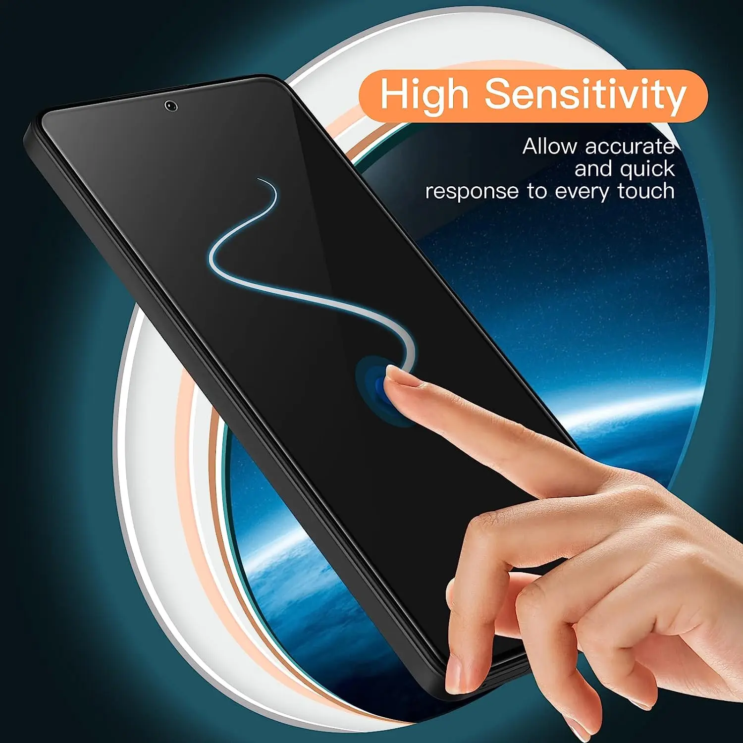 Glass Protector 2/4Pcs Screen For Infinix Hot 30 Play 30i 5G Tempered Glass Film smile