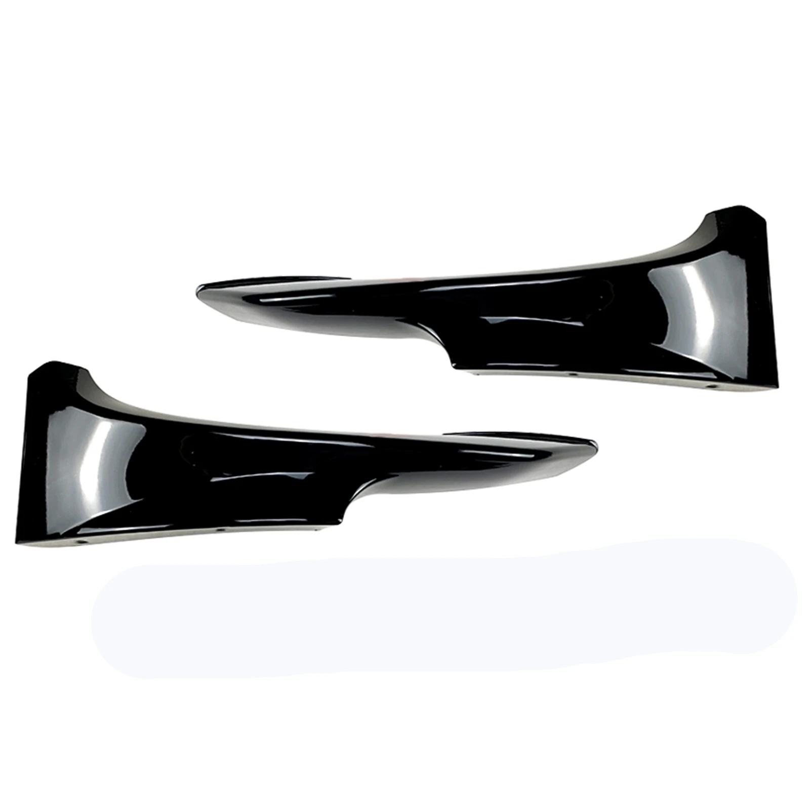 Front Bumper Side Splitter Cover For BMW 3 Series E92 E93 LCI M Sport 2010-2014 M-Tech Car Lower Air Vent Intake Canards Spoiler