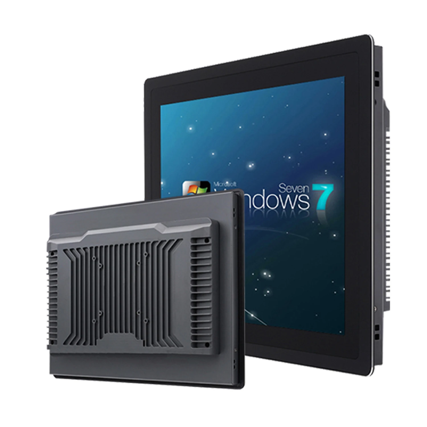 18.5 15.6 Inch Embedded All In One Tablet PC Panel Industrial Computer with Resistive Touch Screen WiFi RS232 COM for Win10 Pro