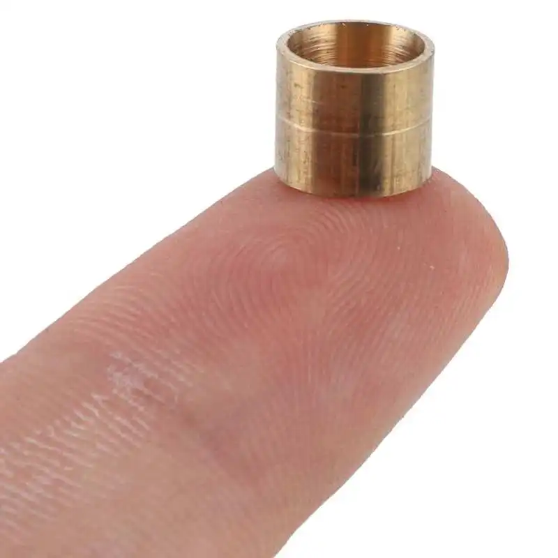 10pcs Billiards Brass Tip Snooker Pool Ferrules Tip Pool Ferrules Repair Tool Billiards Accessories 9mm 9.5mm 10mm