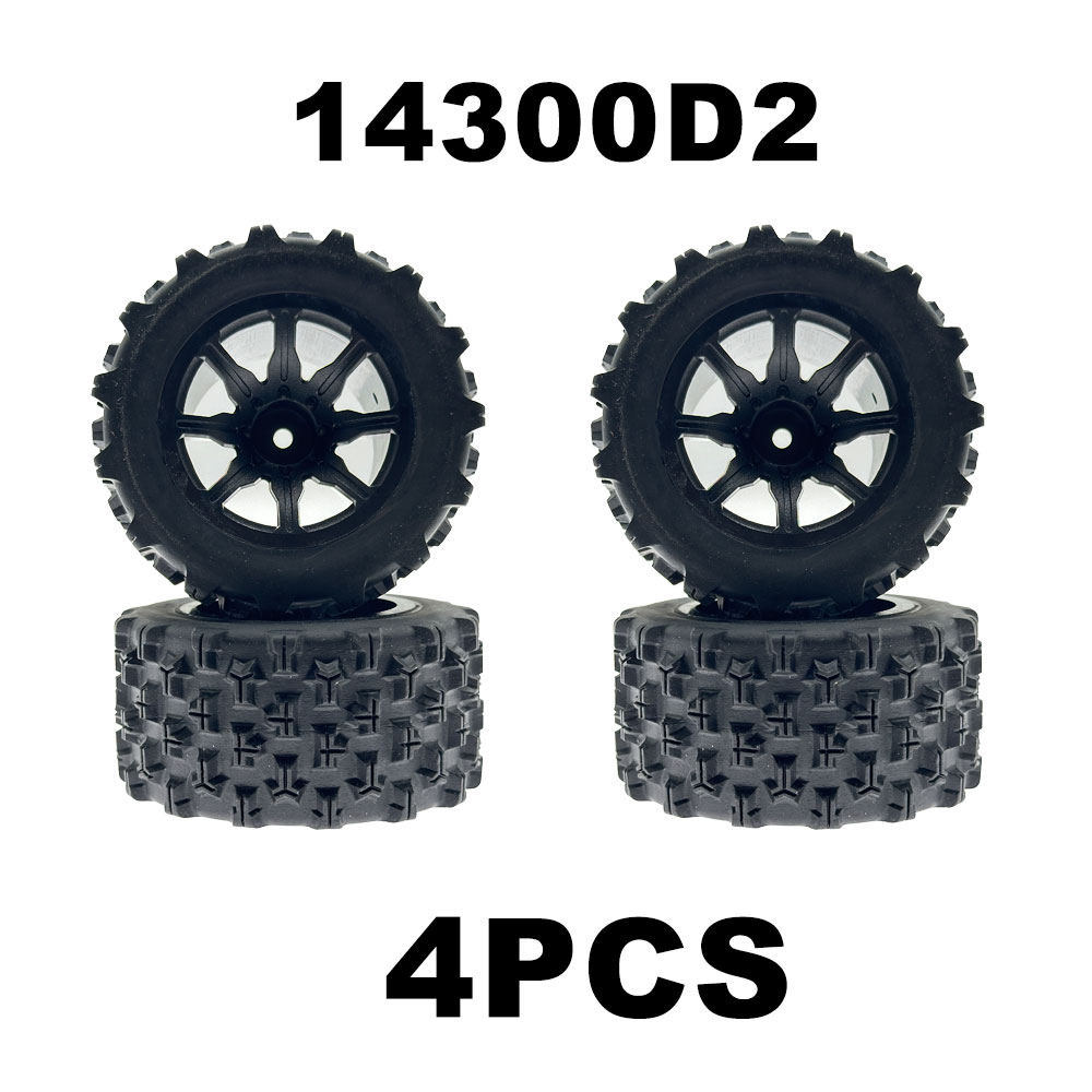 MJX Hyper Go RC Car Remote Control 16208 16209 16214209 14210 Original tire parts Rubber Upgraded off-road tires