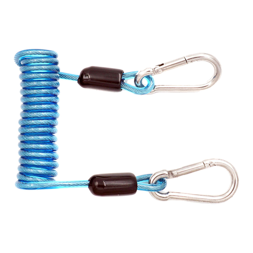 Professional Diving MagiDeal Spiral Spring Coil Lanyard Safety Emergency Tool for Outdoor Climbing Underwater Photography smile