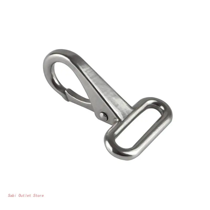 Lobster Swivel D Rings Clasp Keychain Alloy Metal Clasps Hooks Handbag smile