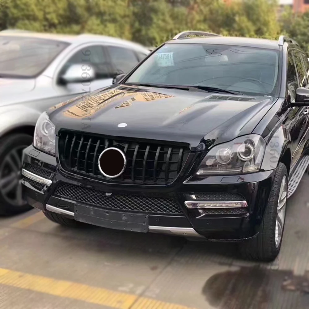 Sport Diamond GT Front Grille Hood Radiator Grid Mesh For Mercedes Benz GL X164 2005-2012 GL320 GL350 GL450 GL500 GL550 Grill