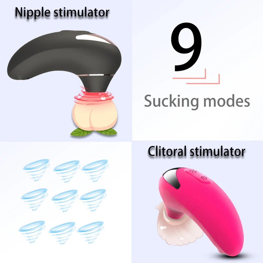 Oral vibrator sex toy female suction adult sexy product Clitoris Nipple vacuum stimulator female masturbator 240516