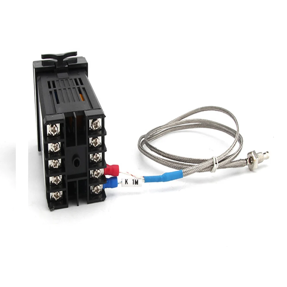 2025 Thermocouple Thread M6 Screw 0.5/1/2/3/4/5M new Type K/E 0-600°C Temperature Sensor Probe for Industrial Temperature Controller