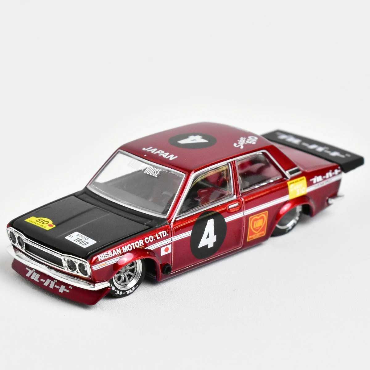 Cars Diecast Model Cars MINIGT KAIDO HOUSE 1 64 Datsun 510 model car d240527