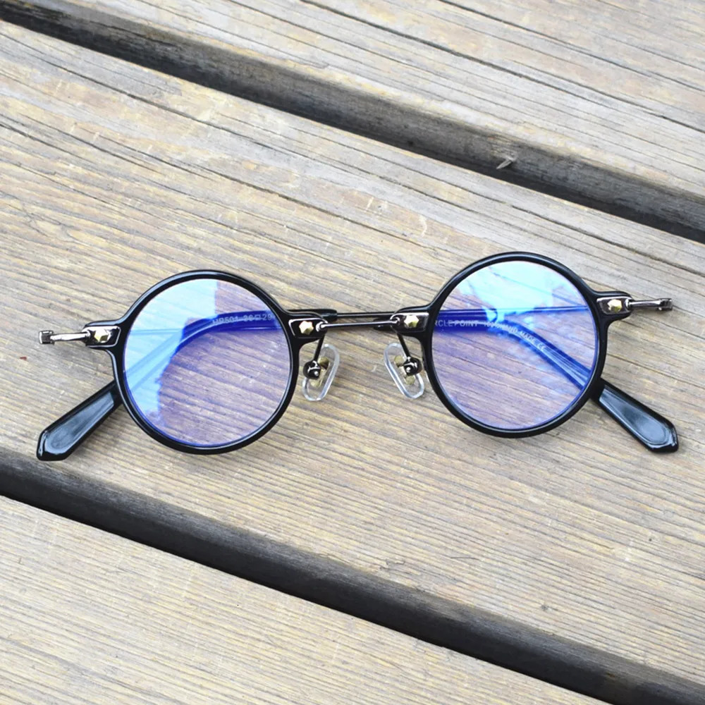 Cubojue Round Male Reading Glasses 36mm Eyeglasses Frame Men Spectacles for Presbyopia Black Tortoise Transparent 150 200 250 240514