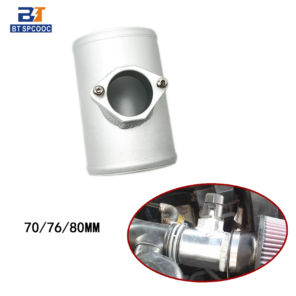 Aluminum Air Flow Sensor Bracket 70/76/80MM MAF Instrument Adapter for E46 E60 E90 3 5 Series