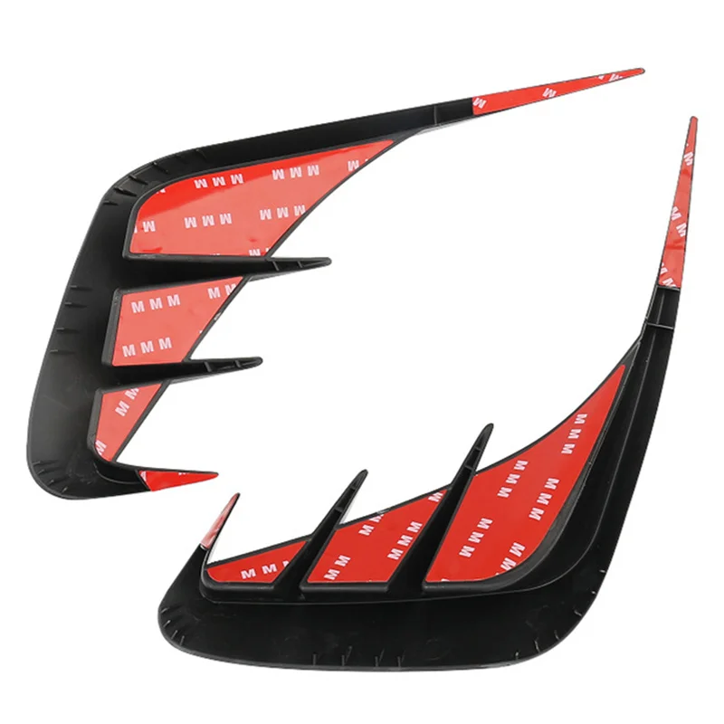 Car Rear Bumper Lip Spoiler Side Air Vent Outlet Cover For Bmw 3 Series G20 G28 318i 320i 325i Accessories 2020 2021