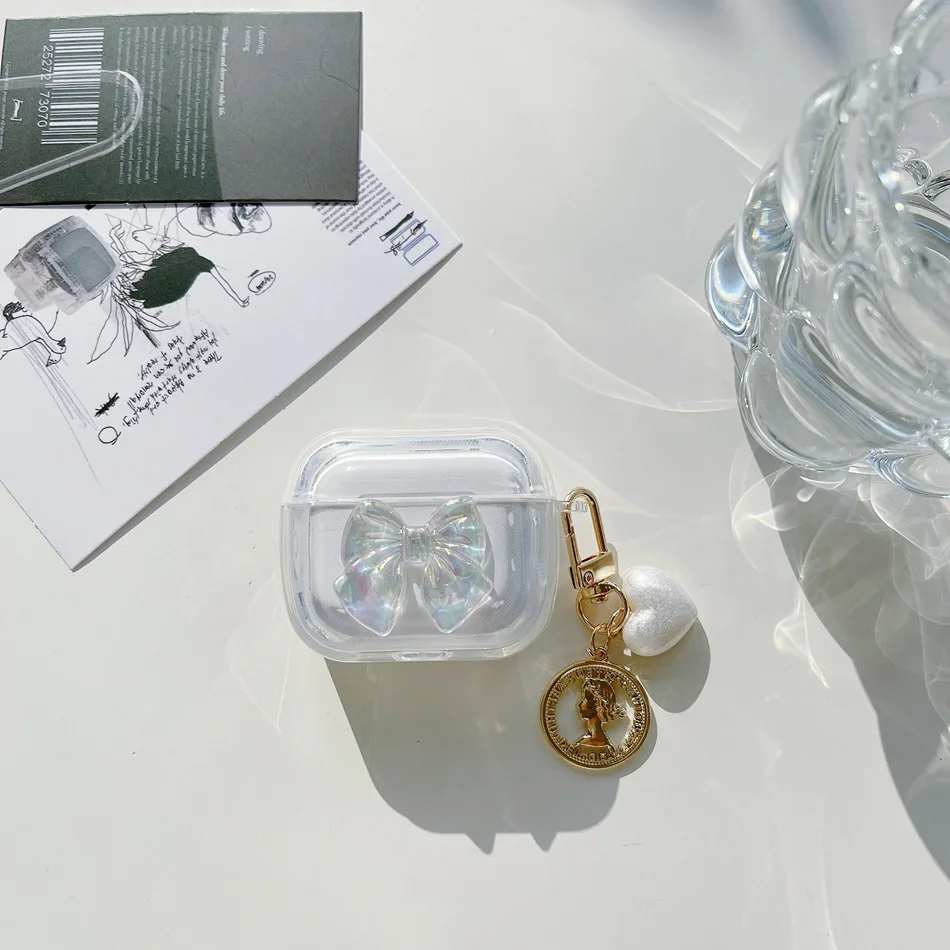 Love Chain Case Cute For Sony Wf-C500 / Wf-1000Xm3 / Xm4 Case Colorful Butterfly Silicone Earphone Cover ddmysmile For Sony Wf-1000Xm4 Smile / /