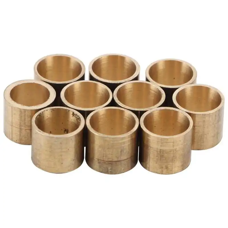 10pcs Billiards Brass Tip Snooker Pool Ferrules Tip Pool Ferrules Repair Tool Billiards Accessories 9mm 9.5mm 10mm