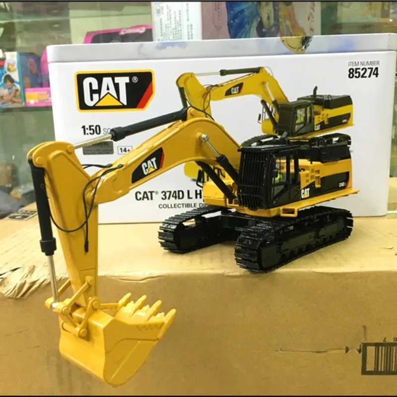 Diecast Model Cars Die cast 1 50 Scale 374D L hydraulic excavator alloy engineering vehicle model static collection toy holiday gifts S5452700