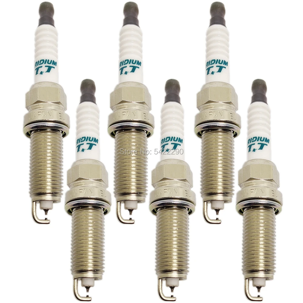 4-6pcs IXEH20TT 4711 Dual Iridium TT Spark Plugs fit for Nissan Renault Subaru Toyota Dacia Peugeot Daihatsu Mazda