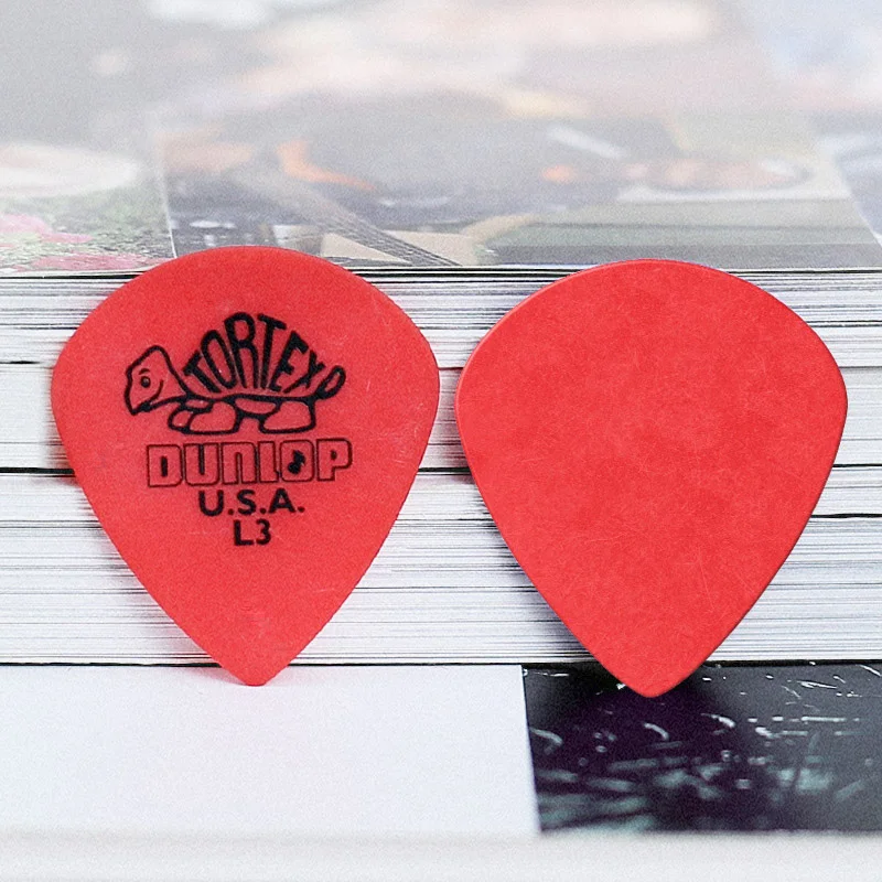 Dunlop Guitar Picks Tortex Jazz Plectrum Mediator 1.14/0.88/0.5mm for Bass Acoustic Electric Classic Guitar