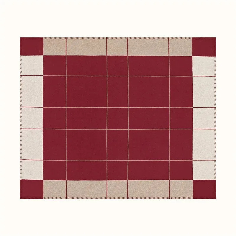 Letter Cashmere Blanket Crochet Soft Wool Shawl Portable Warm Plaid Sofa Travel Fleece Knitted Blankets towel tapestry