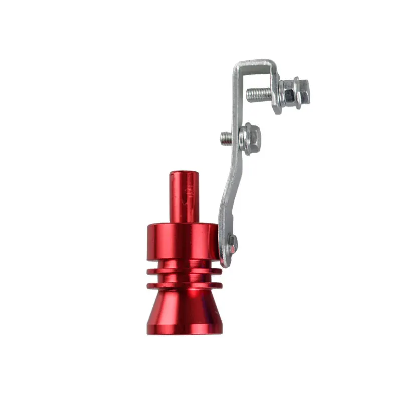 S/M/L/XL Universal Tuning Car Turbo Sound Whistle Muffler Exhaust Tip Valve 5 Colors for Motorcycle Auto Straight Muffler TUR006