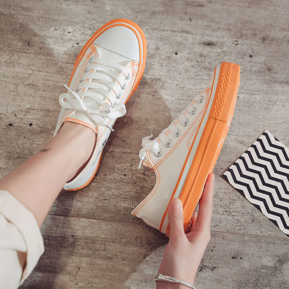 Ddmysports New Style Women Vulcanized Sneakers Breathable Casual Students White Woman Spring Autumn Lovely Canvas Shoes Comemore OUTDOOR