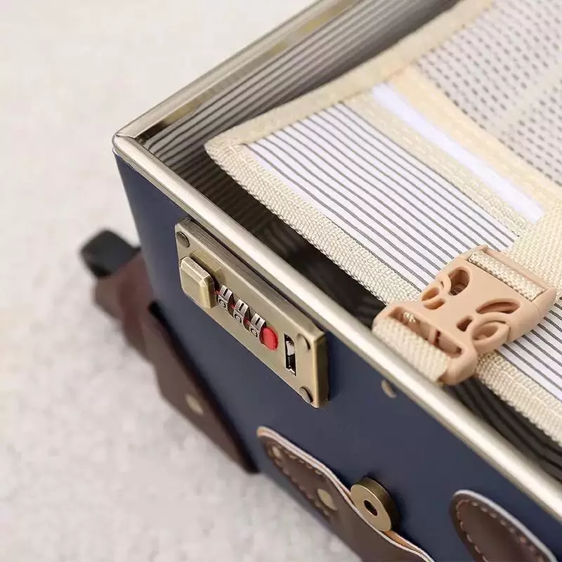 toolsbox Suitcases Retro Handmade Rolling Luggage 2PCS/SET Fashion Travel Trolley Suitcase On Wheels Men Women Personality Bag