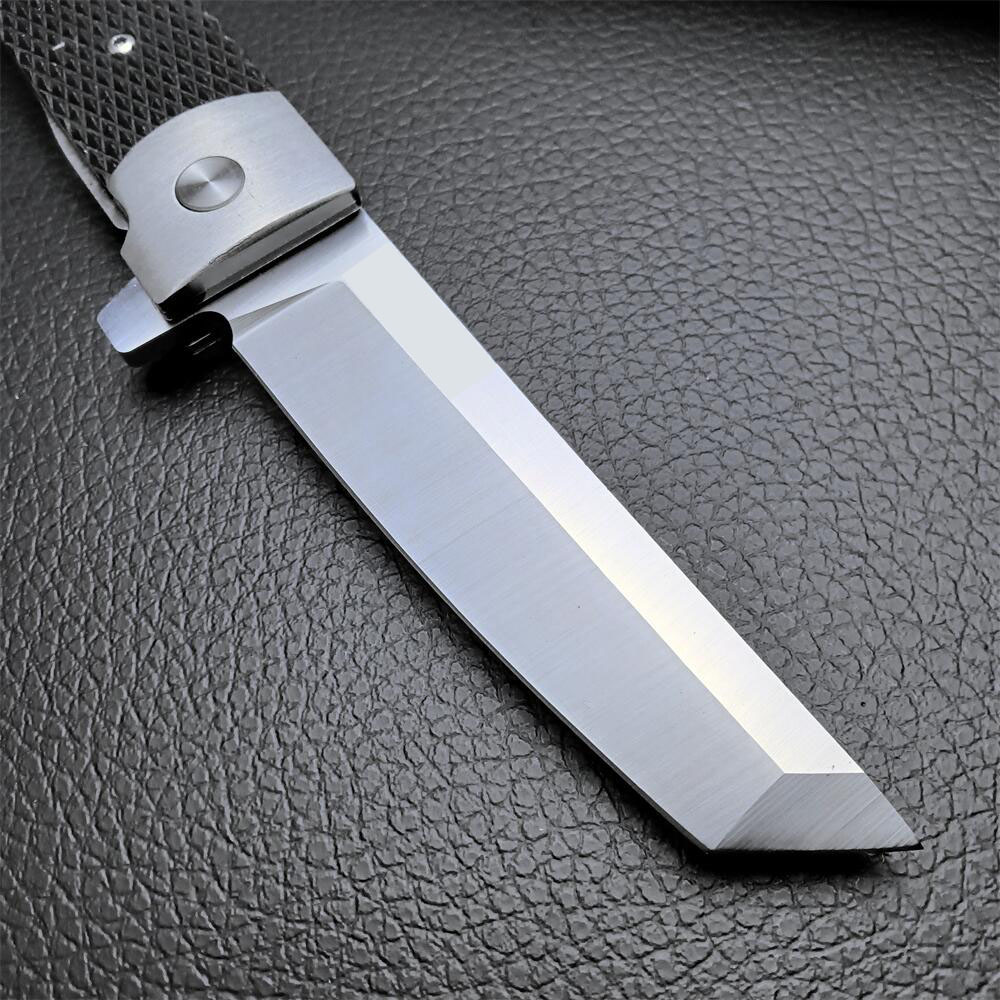 Tanto Blade 26T Oyabun Flipper Knife G10 Handles Outdoor Survival hunting Camping Pocket Knives EDC AD20.5 Tools 17T AK47 26sxp Code SR1 17DB