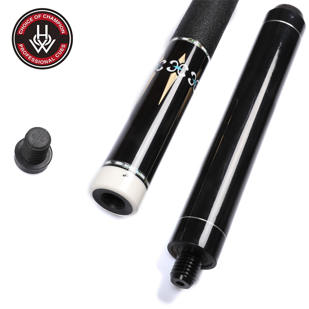 HOW-Professional Pool Cue Extension, Black 8 Cue, Extended Sleeve Extension, Athletes Use, Official Store Original