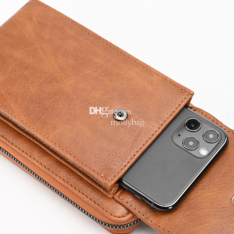 New Spring New Product Women's Leather Wallet Single Shoulder Crossbody Bag Korean Version Multi functional Phone Bag Wholesale