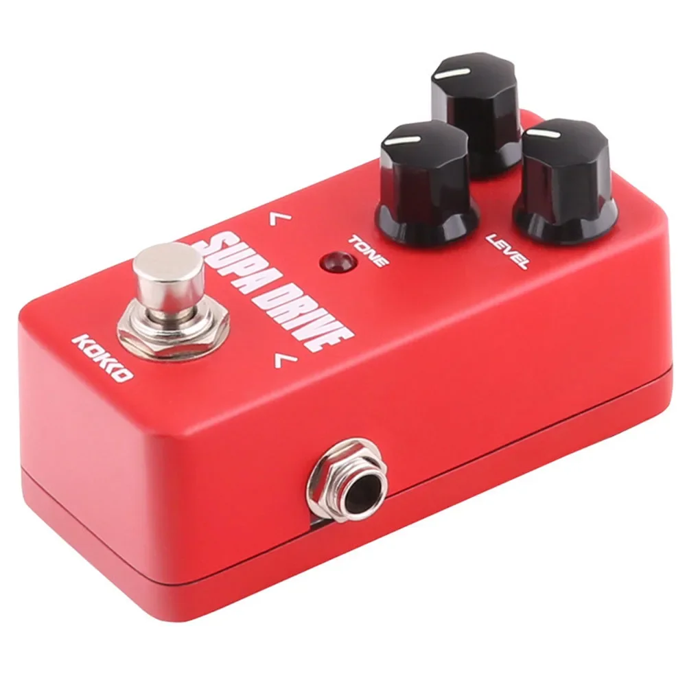 KOKKO Electric Guitar Effect Pedal FOD5 SUPA DRIVE Overdrive Effect Pedal True Bypass Single Guitar Pedal Guitar Accessories