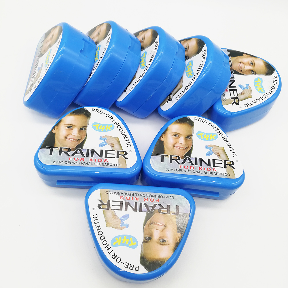 1 2025 set T4K Children Dental Tooth new Orthodontic Appliance Trainer for Kids Teeth Alignment Braces Mouthpieces Phase Soft and Hard