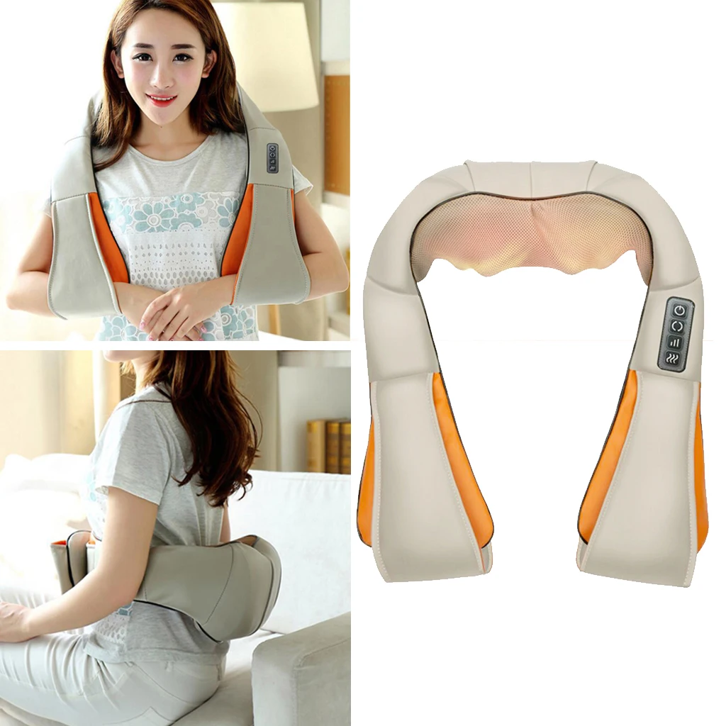 Massager for Neck and Back with Heat EU Plug Back Pain Relief Massage Shoulder Massage Tools