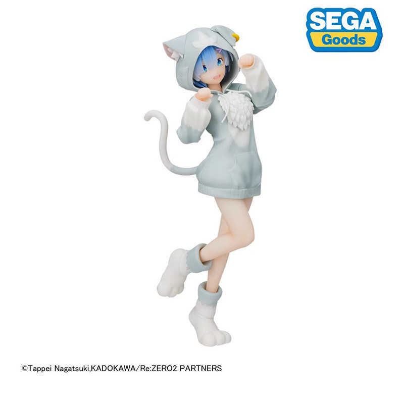 Different world Life Parker set cat ear Emilia Ramram view handwork Different world Life Parker set cat ear Emilia Ramram view handwork