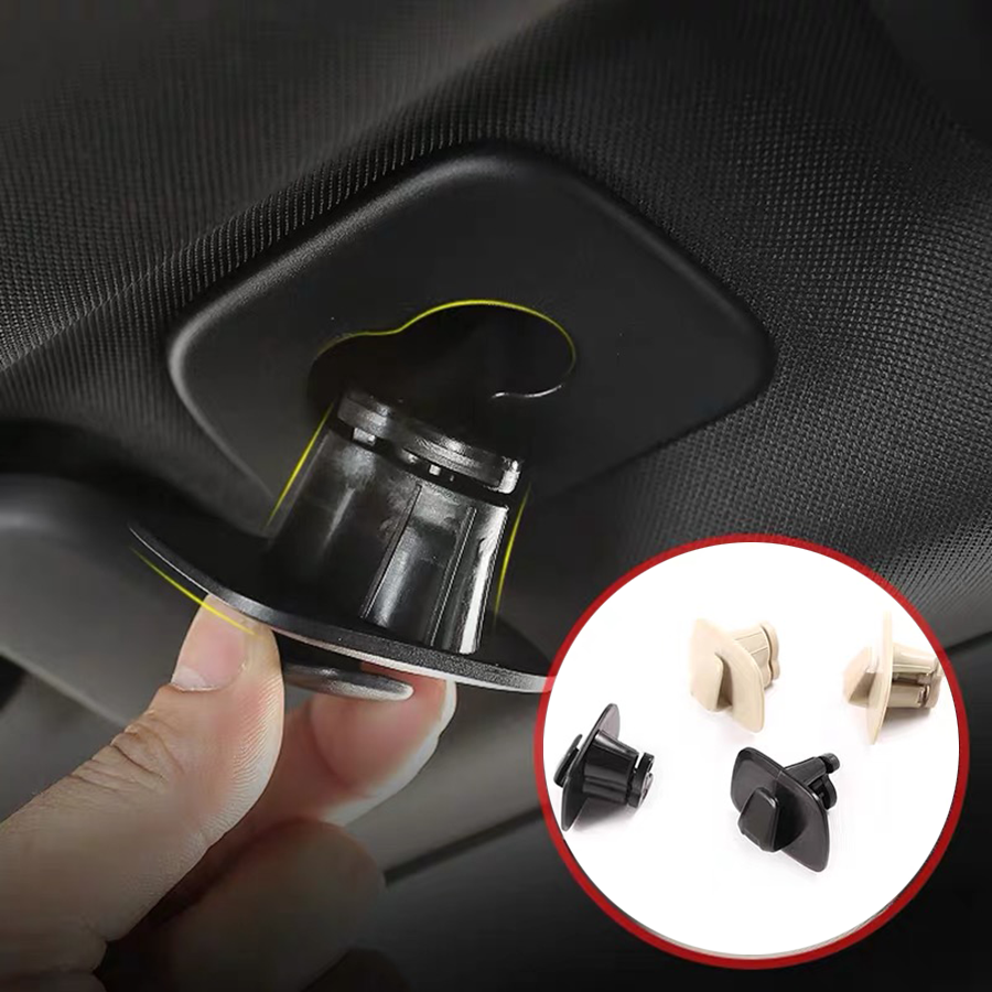 2x Car Hanger Hooks Rear Row Hook Clip For Volvo XC40 XC60 2018-2020 XC90 2015-2020 V90 2016-2020 S90 2016-2020 Auto Accessories