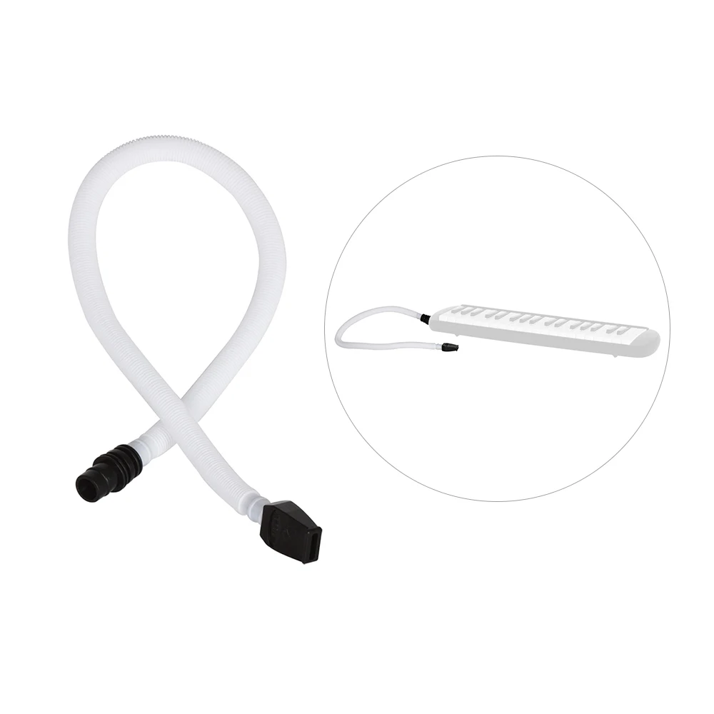 Professional 57cm / 22.4in Long Flexible Plastic Melodica Pianica Tube with a Black Mouthpiece
