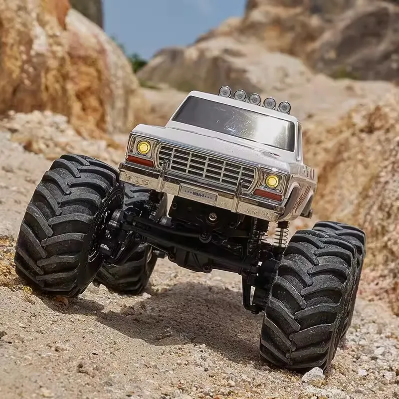 Fms 1:24 Max Smasher Rtr V2 Rc Car Rtr Remote Control Monster Truck Climbing Toys Pickup Model Off-Road Four-Wheel Children Gift