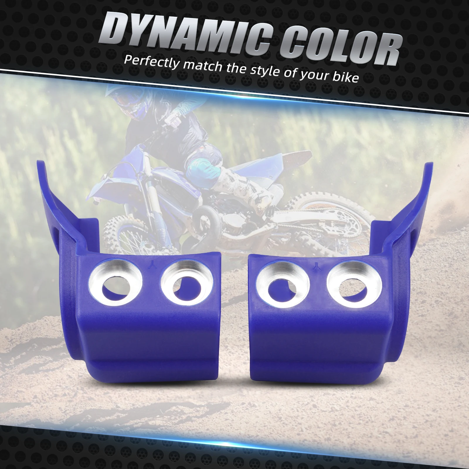 Motorcycle Front Pair Fork Shoe Protector Cover Guard Kit For Yamaha YZ 125 250 2T 08-23 YZ 250F 450F 07-22 YZF 250 450 250FX