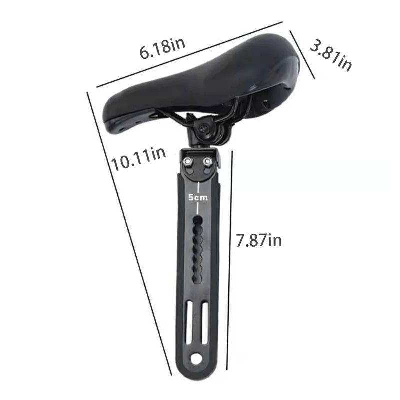 Kids Bike Seat w/Handlebar Attachment, Detachable Front Mounted Child Bicycle Seats w/ Foot Pedals ,for All MTB