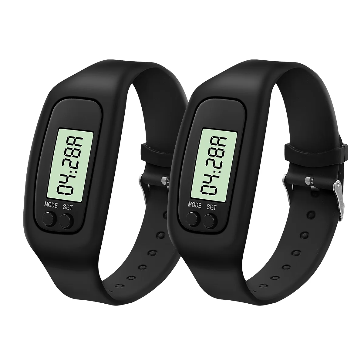 hot sale Walking Distance Counter Electronic Watch Digital Male LCD Bracelet Pedometer Fitness