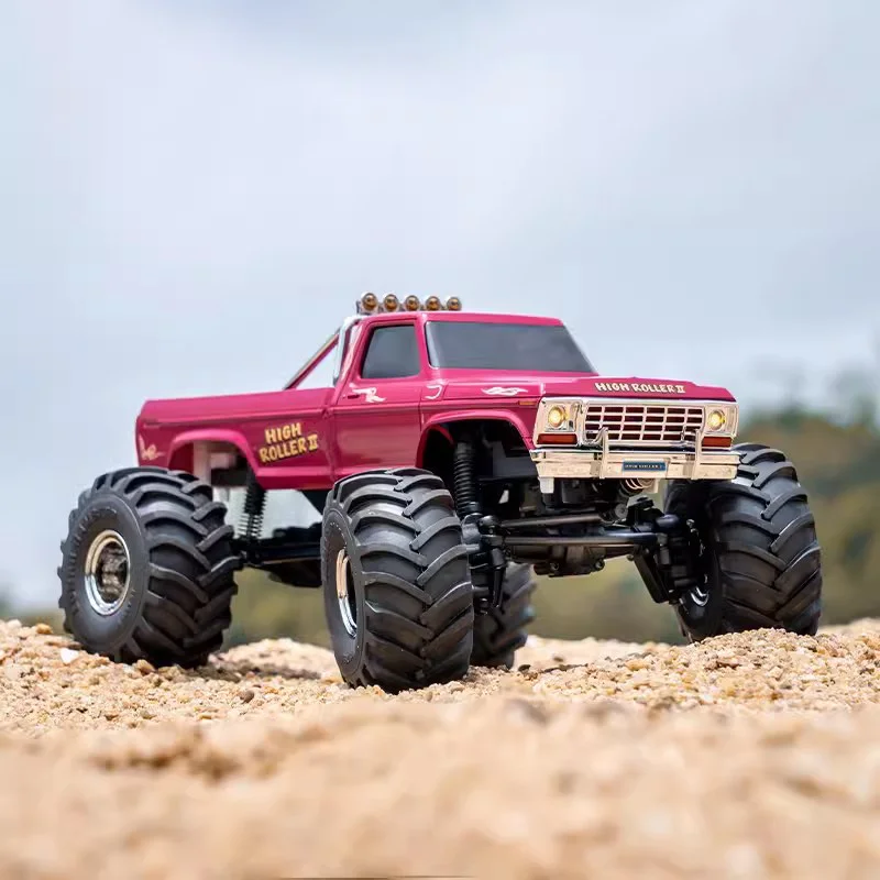 Fms 1:24 Max Smasher Rtr V2 Rc Car Rtr Remote Control Monster Truck Climbing Toys Pickup Model Off-Road Four-Wheel Children Gift