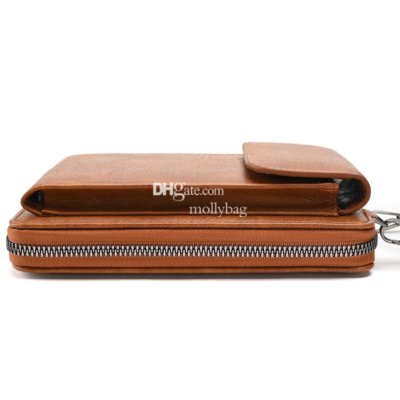 New Spring New Product Women's Leather Wallet Single Shoulder Crossbody Bag Korean Version Multi functional Phone Bag Wholesale