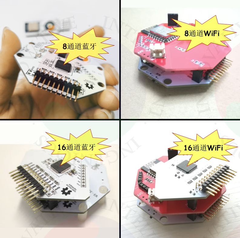 OpenBCI V3 compatible open source Arduino EEG brain electrical module -8/16 channel - Wifi / Bluetoth version