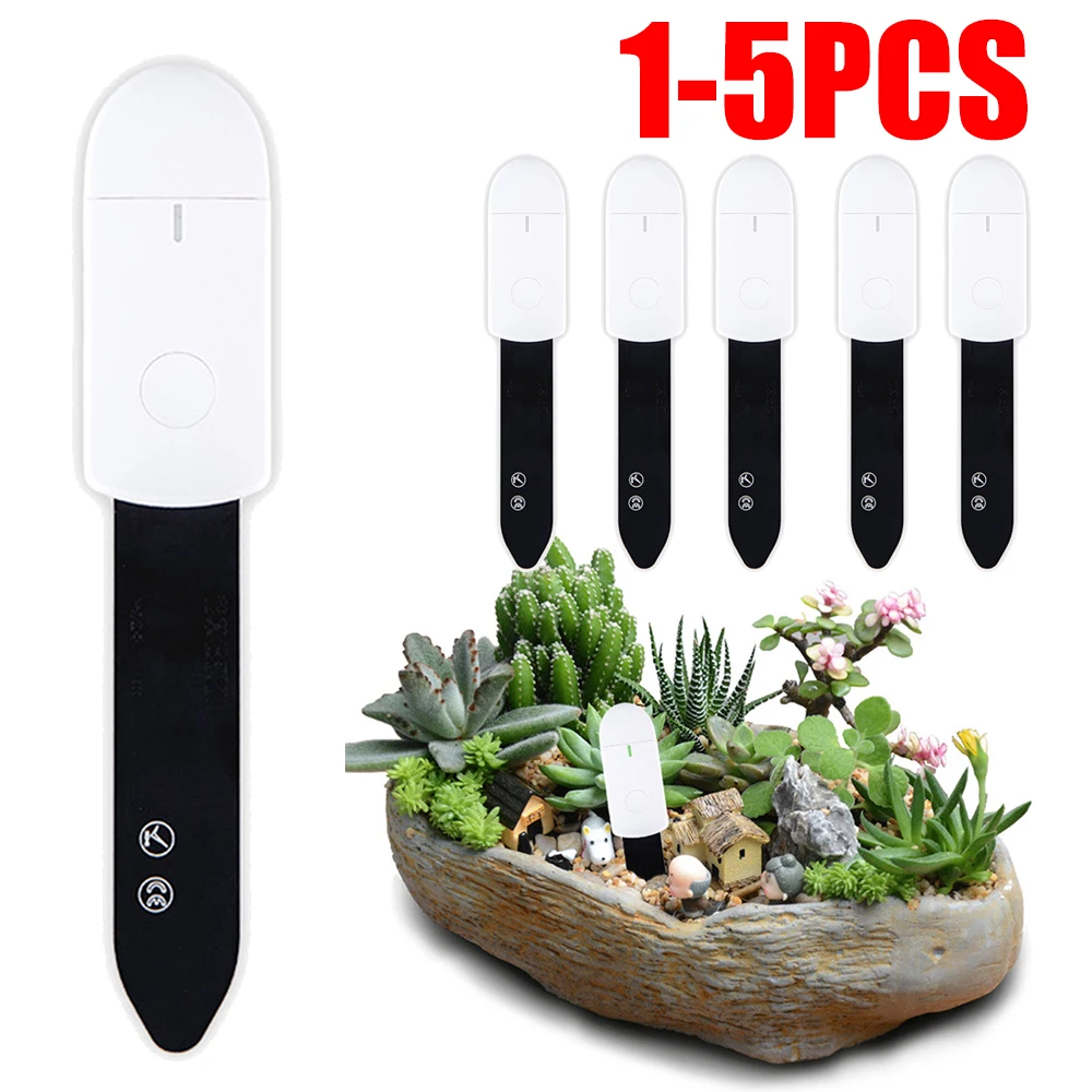 Soil Moisture Sensor Monitor Plants Moist Testing Tool Soil Electronic Hygrometer Plant Detector Garden Planting Humidity Meter