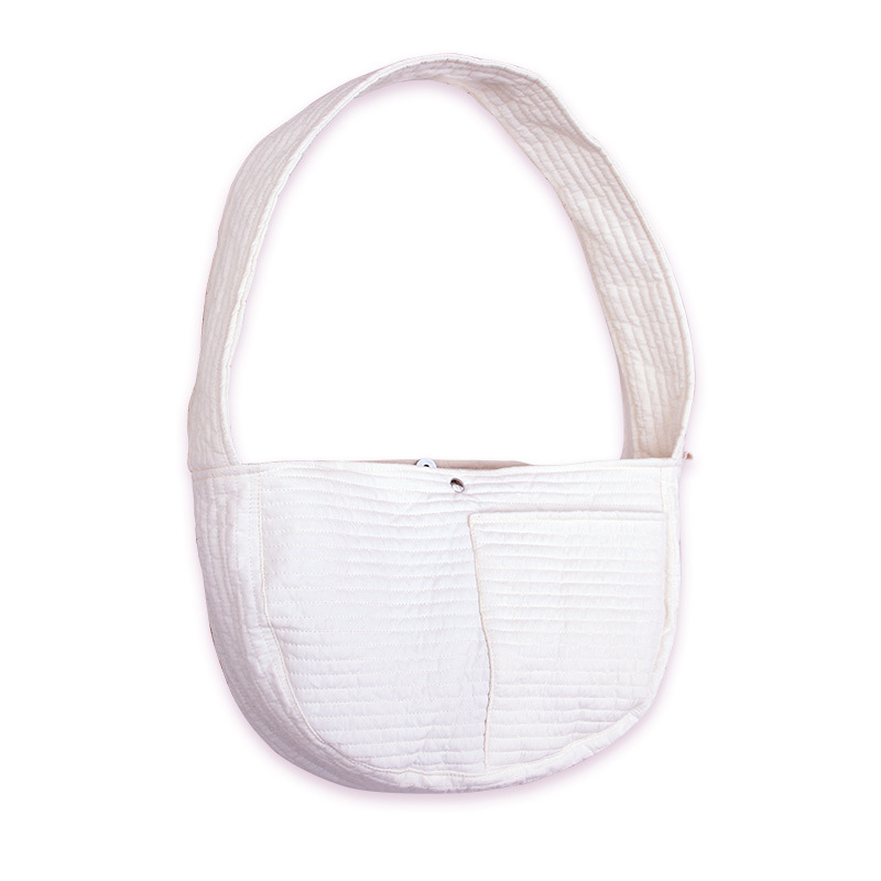 Cat Carrier Bag Dog Puppy Kitten Carrier Outdoor Travel Handbag Canvas Single Shoulder Cat Bag Sling Comfort Tote Bag Breathable
