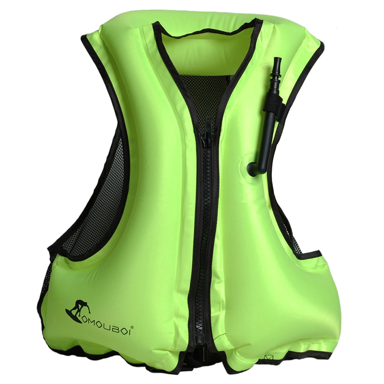 Adult Inflatable Swim Vest Life Jacket for Snorkeling Floating Device Swimming Drifting Surfing Water Sports Life Saving 240528