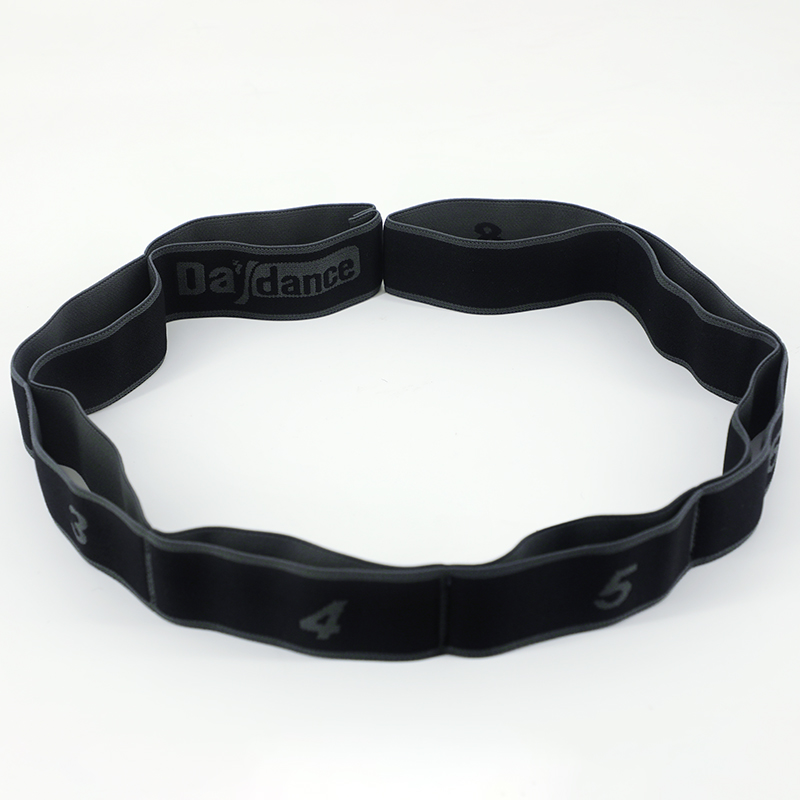 hot sale Wholesale 3 Pieces Sport Resistance Bands Pilates Yoga Supplies Workout Elastic Band Expander Home Exercise Belt