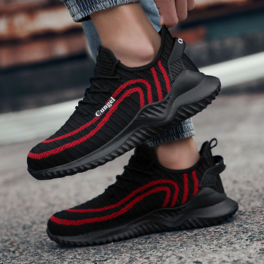 Ddmyoutdoor Safety Sneakers Steel Toe Puncture Proof Work Shoes Boots Indestructible Footwear Men Security Tennis