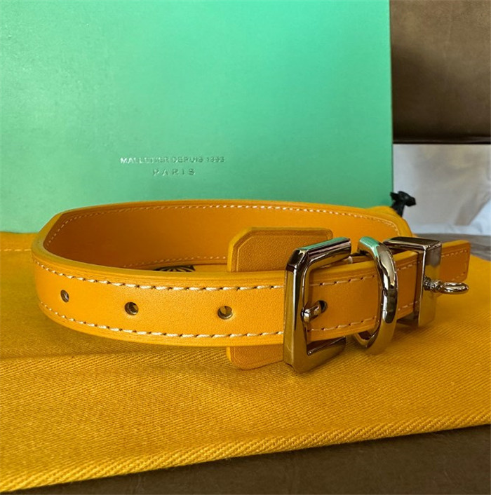 Dog Collar Leash Set Classic Plaid Pattern Soft Comfort Real Genuine Leather Pet Collars Modern Designer Look for Small Medium Large Pets L Green